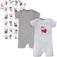 Hudson Infant Boy Cotton Rompers - Boy Whimsical Dog