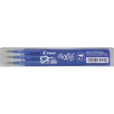 Pilot pen pilot frixion refill blue Pilot FriXion Rollerball Pen Refill Medium Blue (Pack of 3) 075300303