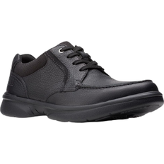 Black Oxford Clarks Bradley - Black Tumbled