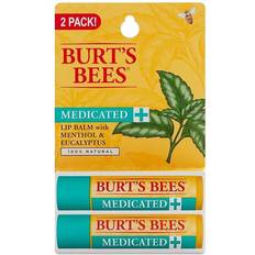 Burt's Bees Medicated Moisturizing Lip Balm 2-pack