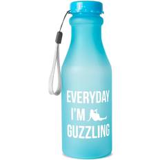 Aquarius Sportz "Everyday I'm Guzzling" Blue Water Bottle