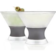 True Host Martini Freeze 2pk Cocktail Glass