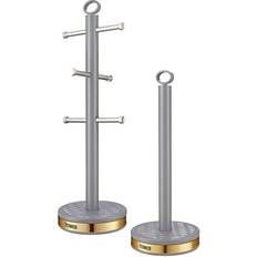 Kitchen roll holder Tower T826092GRY Empire Tree and Kitchen Roll Holder, Grey Köksutrustning