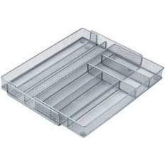 Gray Cutlery Trays Honey Can Do Mesh Tray Expandable Cutlery Tray