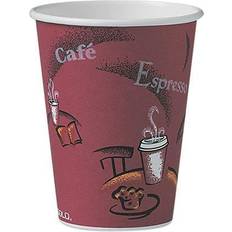 Solo Bistro Hot Cups, 12 Oz. Multicolor, 300/Carton (OF12BI-0041) Multicolor Cup