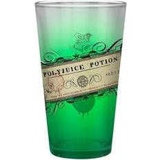 Green Drinking Glasses Harry Potter Polyjuice Potion Drinking Glass 40cl