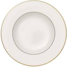 Oro Platos Villeroy & Boch Anmut Gold Rim Soup Bowl Plato hondo