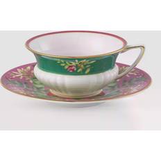 Pink Cups Wedgwood Wonderlust Pink Lotus Teacup & PINK Cup