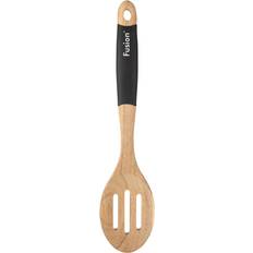 Fusion Acacia Wood Slotted Slotted Spoon