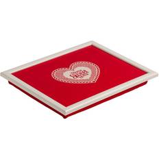 Red Serving Platters & Trays Premier Housewares Home Sweet Home Lap Tray Serving Tray