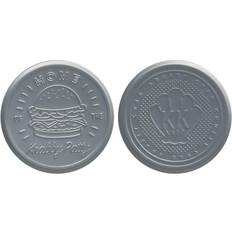 Sous-verres SpongeBob SquarePants Krabby Patty Metal Drinks Coasters Set Sous-verre