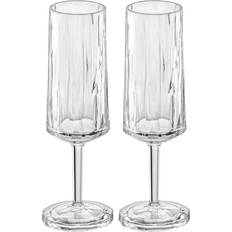 Plastic Champagne Glasses Koziol Club No. 14 Champagne Glass 10cl 2pcs