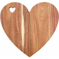 Premier Housewares Socorro Heart Pink Edge Chopping Board
