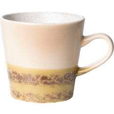 HKliving 70's Americano 260 ml, Metalic - Beige Mug 26cl