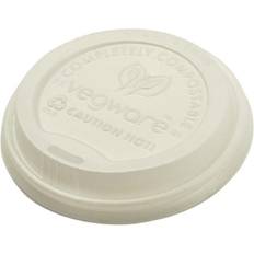 Vriezerbestendig Reismokken Vegware 79 Series CPLA Hot Lids 50 Pack