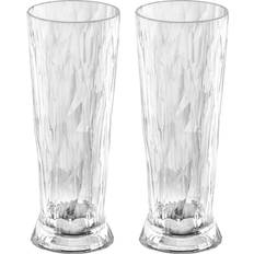 Micro-ondes Sécurisé Verres à bière Koziol Club No. 11 Verre à bière 50cl 2pcs