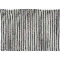 Saro Lifestyle Corded Place Mat Black, White (50.8x35.6cm)