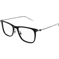 Montblanc MB 0206O 001, including lenses, SQUARE Glasses, MALE