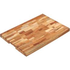 vidaXL De Madera Maciza De Acacia 60x40x4 cm Tabla de cortar