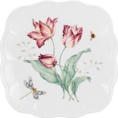 Serving Dishes on sale Lenox Butterfly Meadow Square Accent Serving Dish