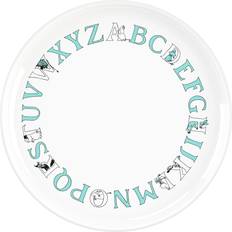 Plastic Dessert Plates Rig Tig Moomin ABC Dessert Plate 20cm