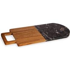 Kinvara Black Brown Acacia Marble (18 x 1,5 x 38 cm) Chopping Board