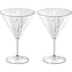 Plastica Occhiali Koziol Superglass Club No. 12 Bicchiere da cocktail 25cl 2pcs