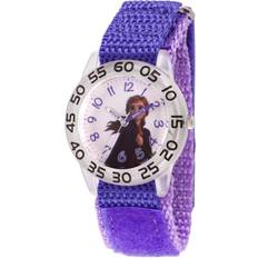 Klockor Disney Princess Frozen Kids' Plastic Time Teacher Analog Quartz Nylon Strap Watch