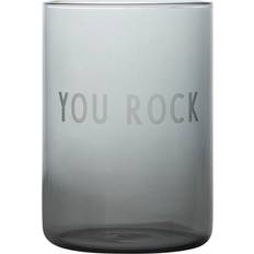 Design Letters Drikkeglas, Sort Drikkeglas 35cl