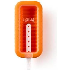 Arancione Stampi per ghiaccioli Lékué Ikonisk ispindeform orange twister 55 ml Stampo per ghiaccioli