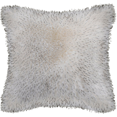 Acrylic Pillows Safavieh Faux Dalmatian Complete Decoration Pillows White, Brown (50.8x50.8)