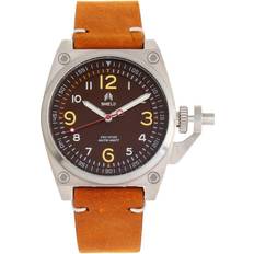 Pascal Camel Brown Leather Band CAMEL/ BROWN One Size