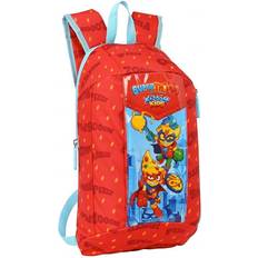 Safta Casual Backpack SuperThings Kazoom kids Red Light Blue (22 x 39 x 10 cm)