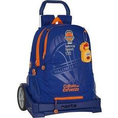 Safta Mochila Escolar Con Ruedas Evolution Valencia Basket