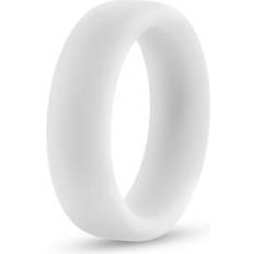 Blush Novelties Performance Silicone Glo Cock Ring White Glow in stock