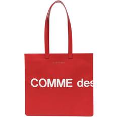 Rouge Sacs de courses Comme des Garçons Wallet Logo Tote Bag