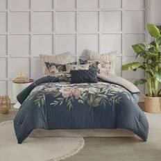 Cotton Bedspreads Madison Park Maia Bedspread Blue (264.16x233.68)