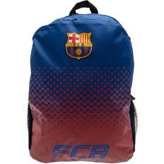 Sports Fan Products FC Barcelona Fade Design Backpack With Mesh Side Pockets (One Size) (Blue/Red)