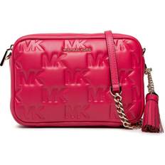 Michael Kors Jet Set Medium Camera Bag - Rubin Red