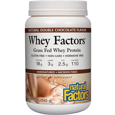 Naturel Protein Powders Natural Factors Whey Double Chocolate 12 oz