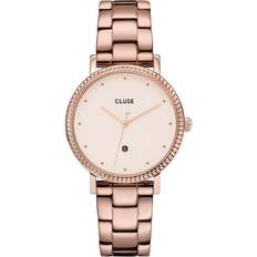 Watches Cluse CLUSE-Watches Le Couronnement Three Link Rose Gold Plated Rose (gold) coloured