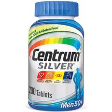 Multivitamin with iron for men Centrum Men 50 Plus Multivitamin-Multimineral Tablets 200