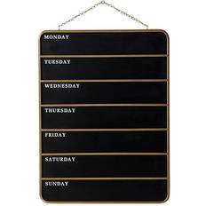 Metal Notice Boards Ridge Road Décor Rectangular Blackboard Wall Decor Notice Board 24x31.5"