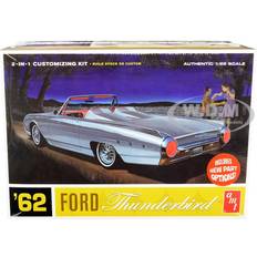 1:25 Maquettes Amt 1962 Ford Thunderbird 2 in1 Kit 1:25