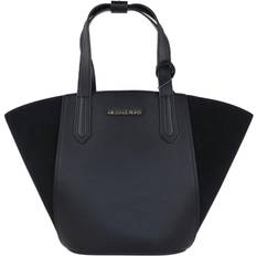 Black - Suede Handbags Michael Kors Portia Small Tote Bag