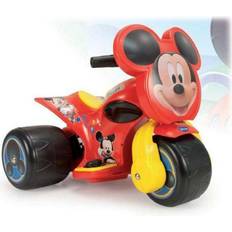 Løbe Motorcykel Mickey Mouse Samurai 6 V Rød (59,5 x 51 x 46,5 cm)