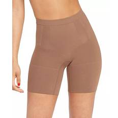 Marrón - Mujer Ropa interior moldeadora Spanx OnCore Mid-Thigh Short - Cafe Au Lait