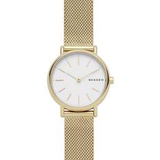 Skagen Signatur Slim Gold-Tone Steel-Mesh (SKW2693)