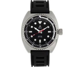 SLDSH107-2 Dreyer Men Diver Silver & Black