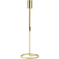 Villa Collection 29cm Dia10cm Guld Metal Lysestage